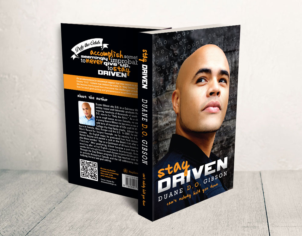 Duane Gibson - Stay Driven - Book Cover Design